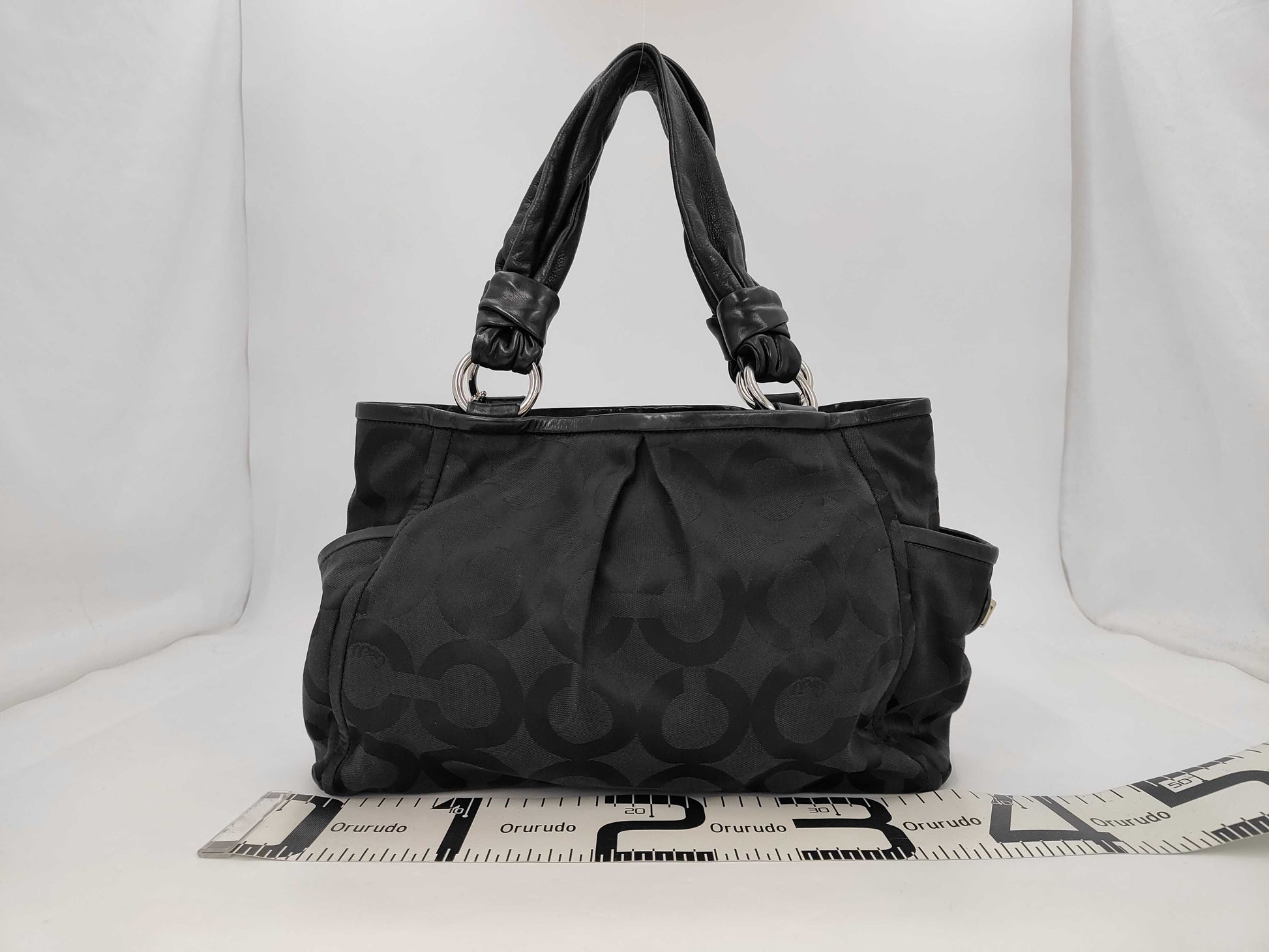 COACH Canvas Signature Tote Bag