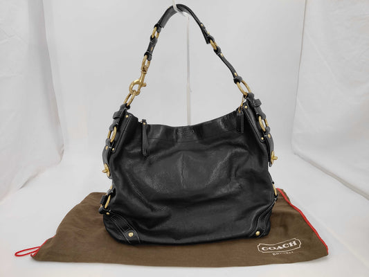 COACH Leather Shoulder Bag