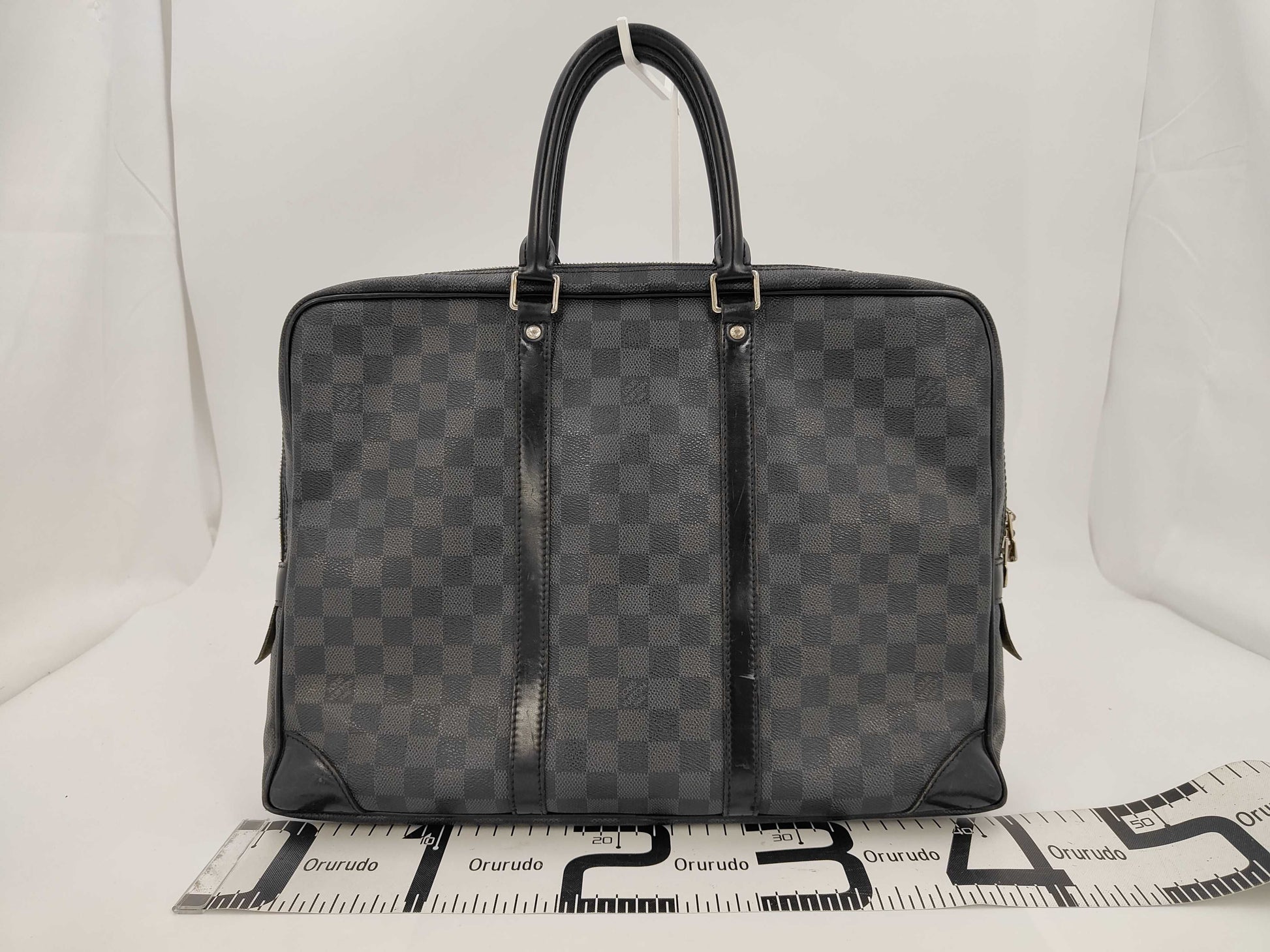 LOUIS VUITTON Damier Graphite Porte-Document Vayage Business Bag