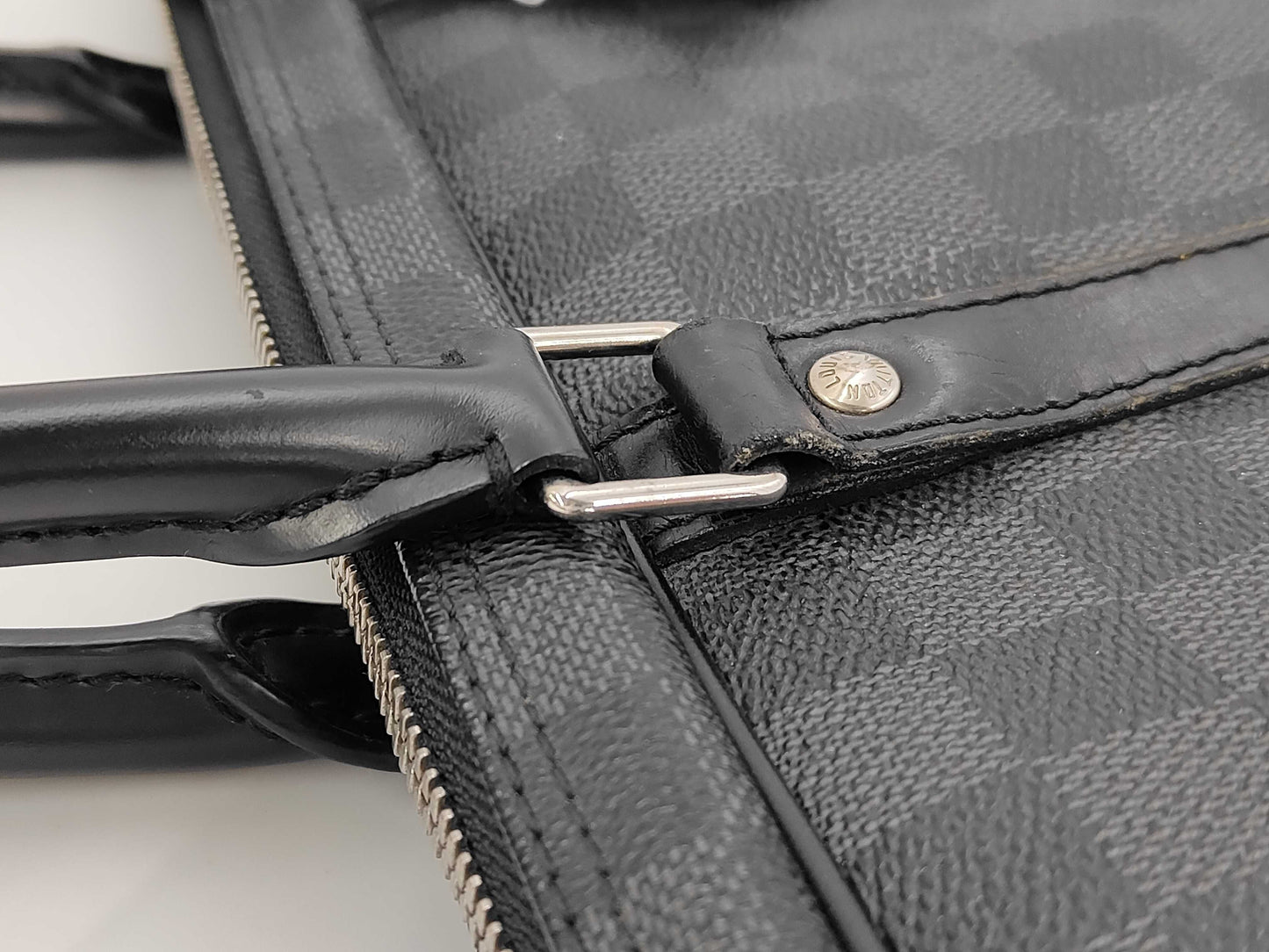 LOUIS VUITTON Damier Graphite Porte-Document Vayage Business Bag