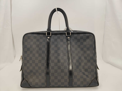 LOUIS VUITTON Damier Graphite Porte-Document Vayage Business Bag