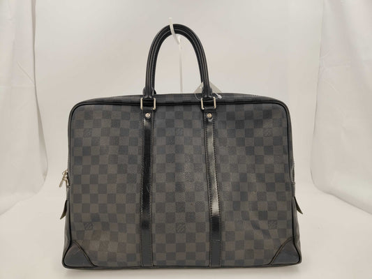 LOUIS VUITTON Damier Graphite Porte-Document Vayage Business Bag