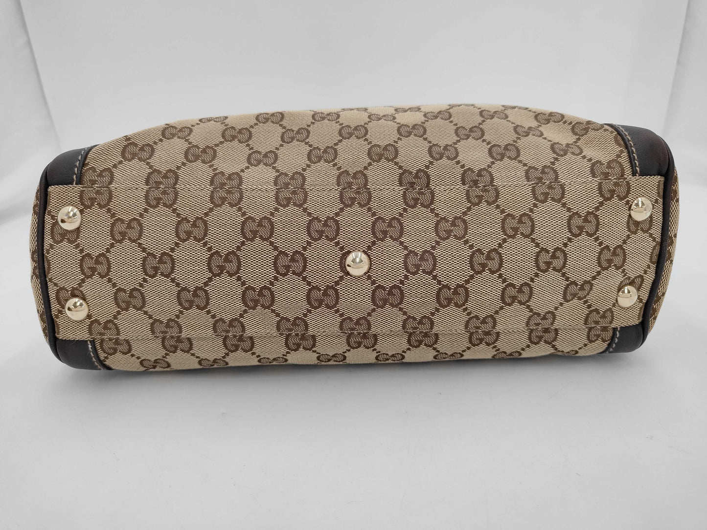 GUCCI GG Canvas 190247 Tote Handbag