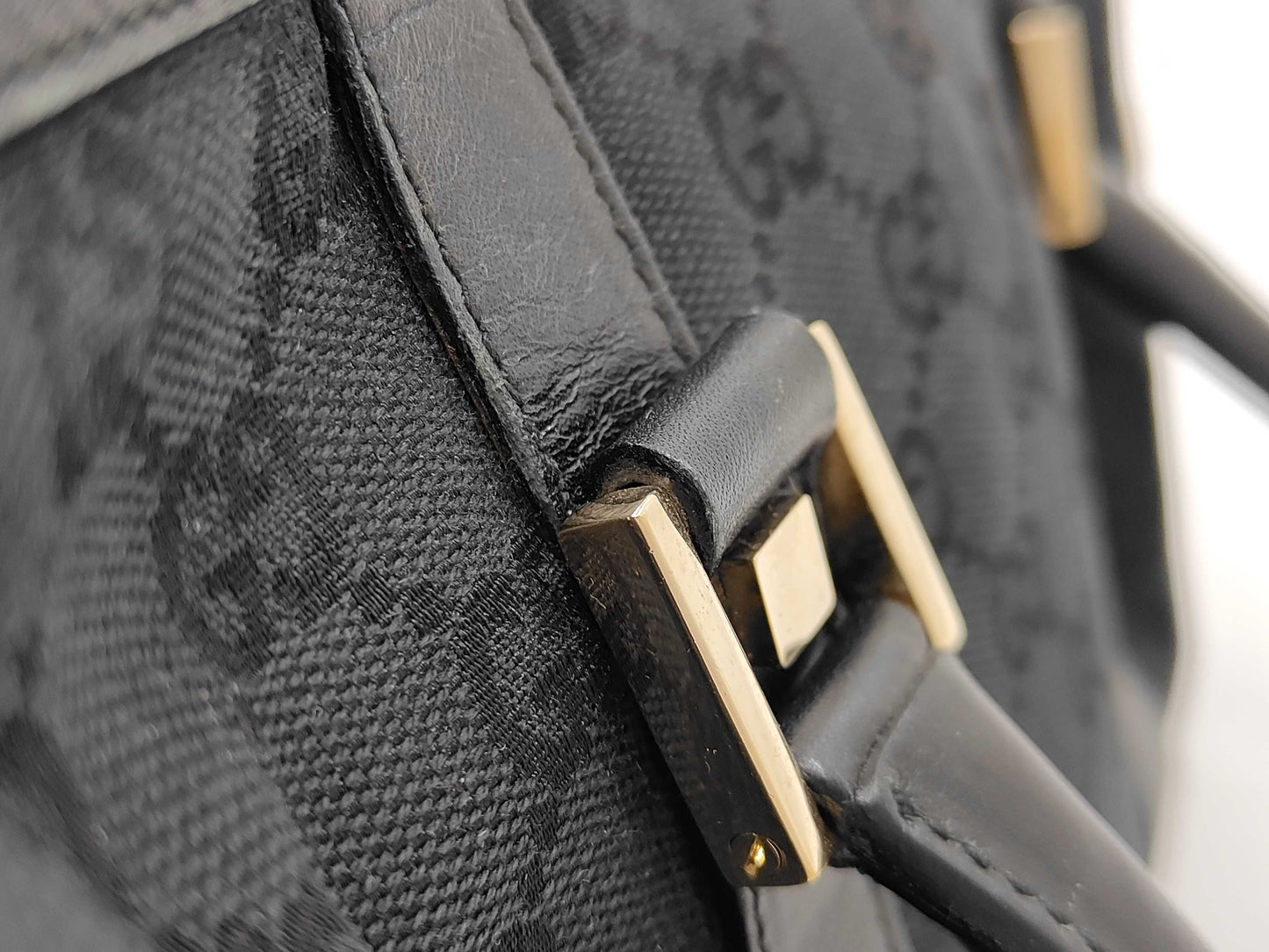 GUCCI GG Canvas 000/0851 Mini Boston Bag