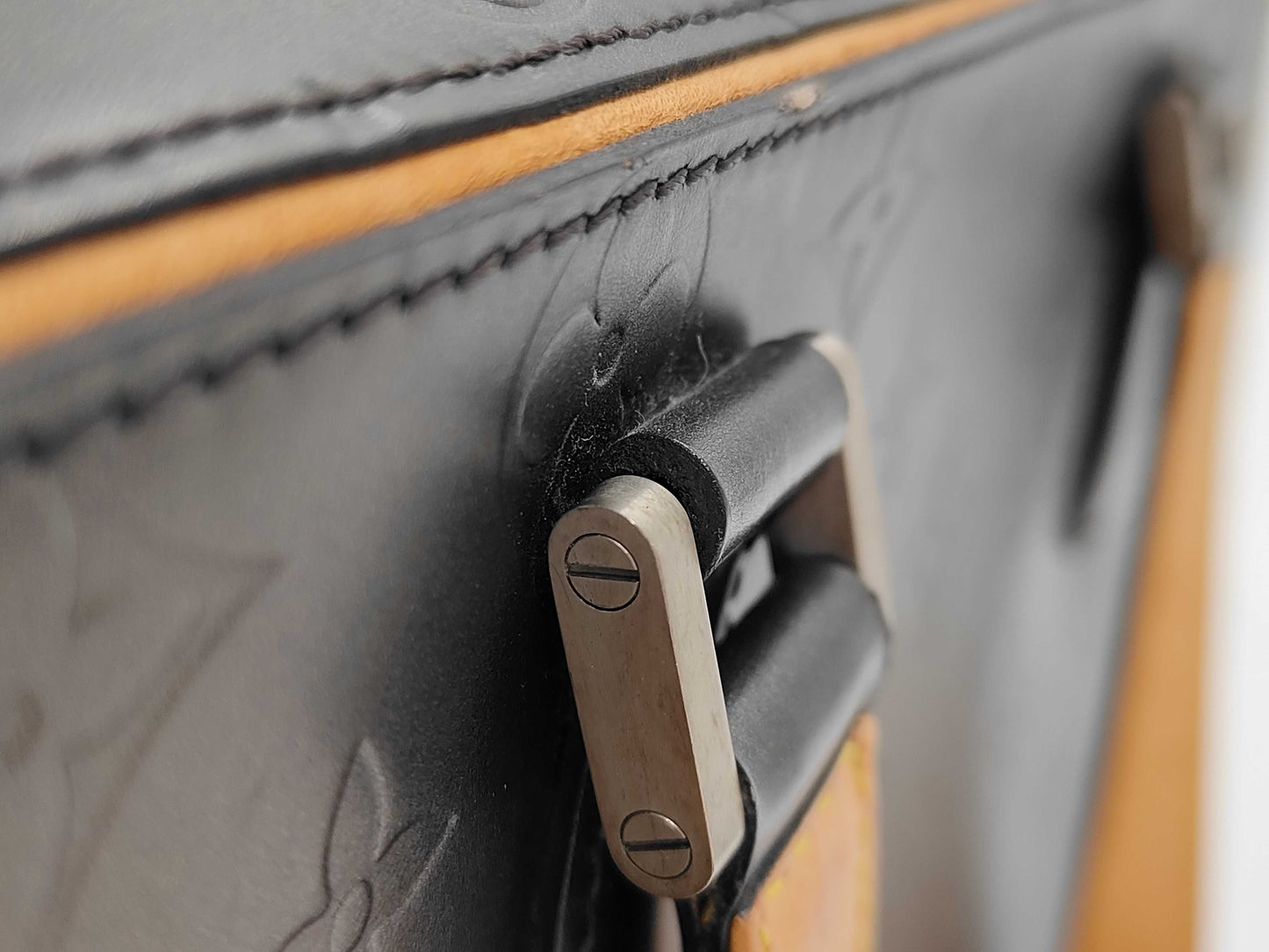 LOUIS VUITTON Monogram Matte Malden Business Bag