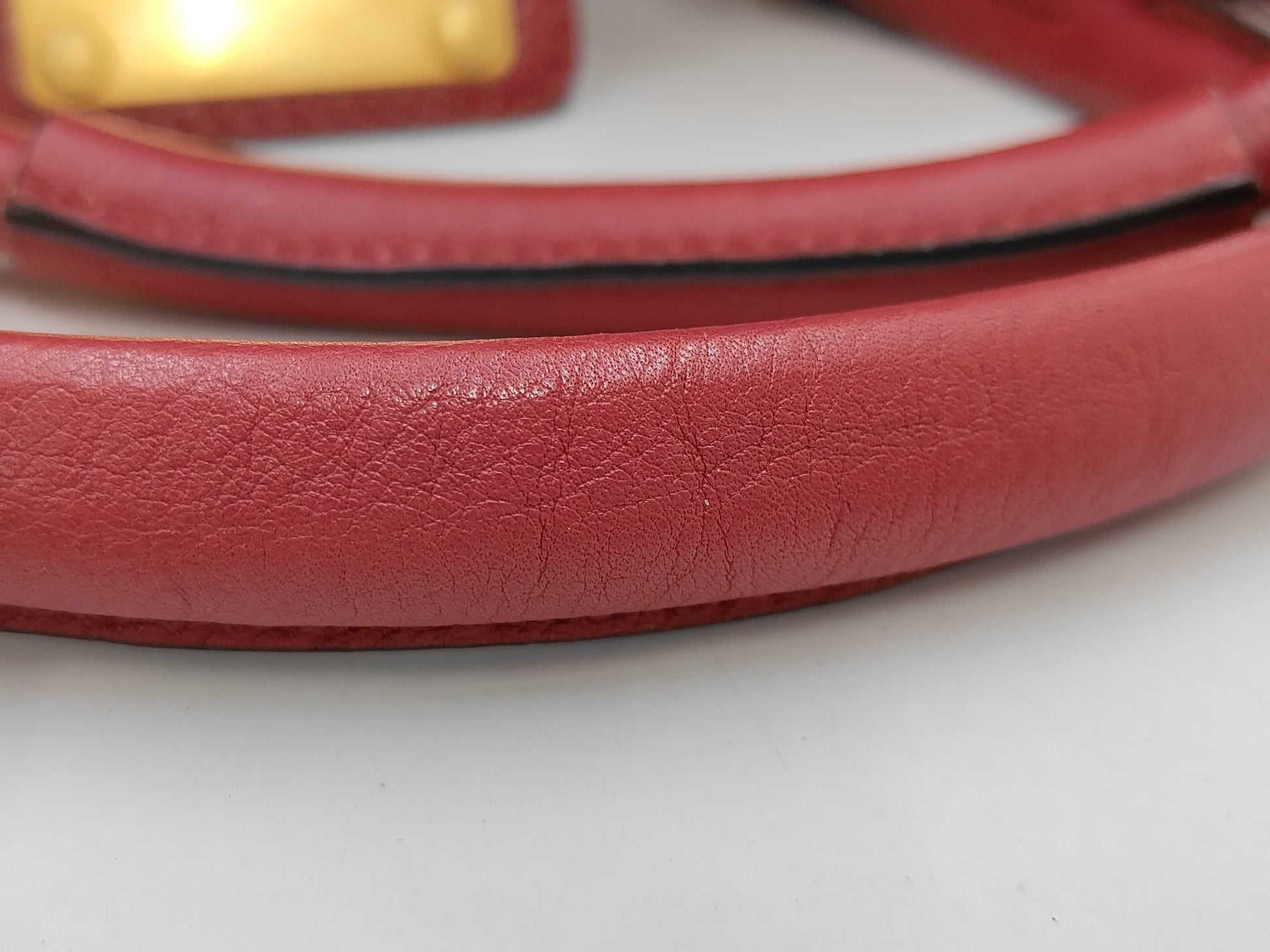 Chloe Paddington Leather Handbag in Bordeaux