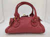 Chloe Paddington Leather Handbag in Bordeaux