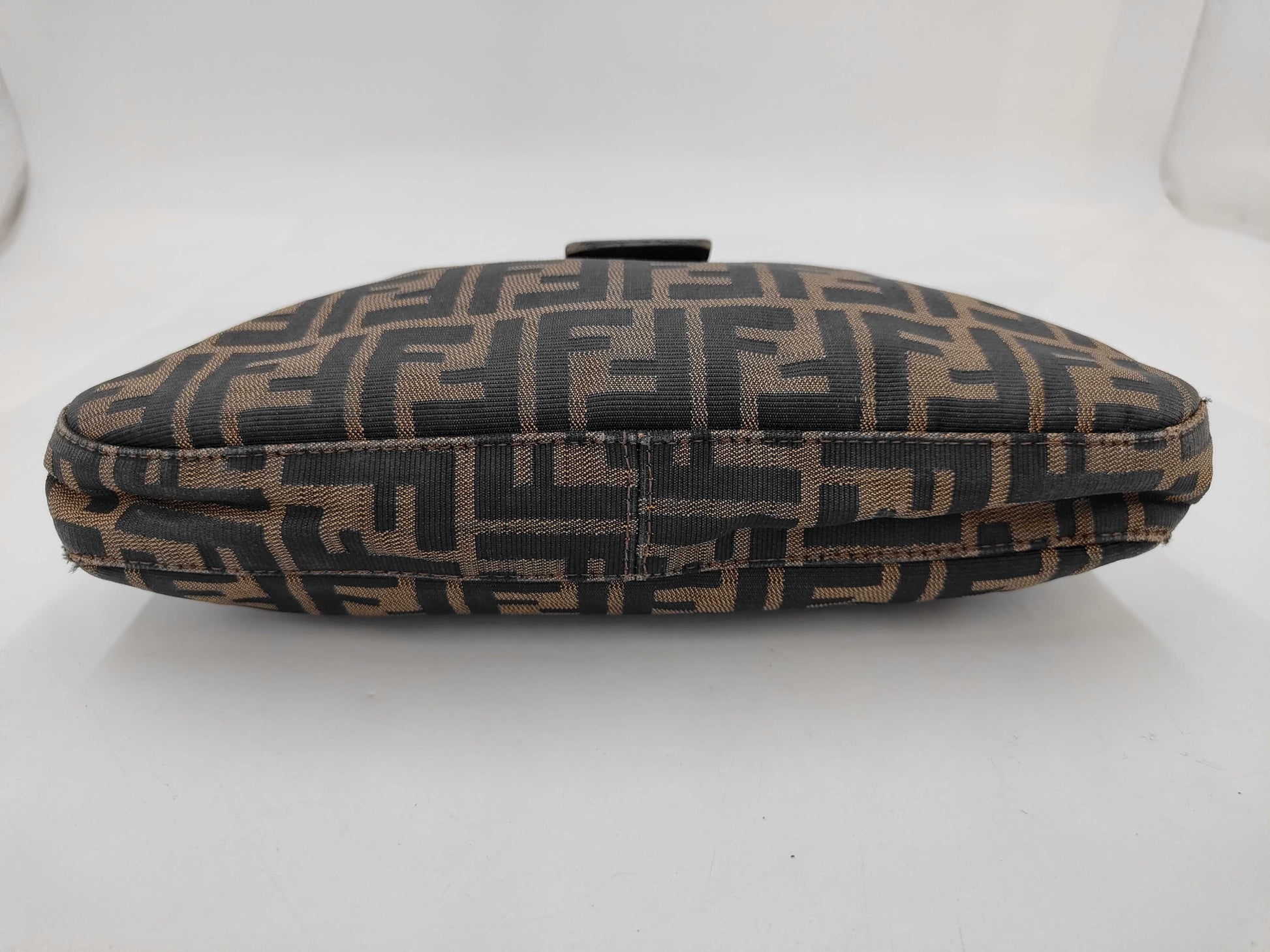 FENDI Zucca Mamma Bucket Shoulder Bag