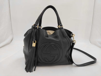 GUCCI 336751 Soho 2-way shoulder bag/handbag
