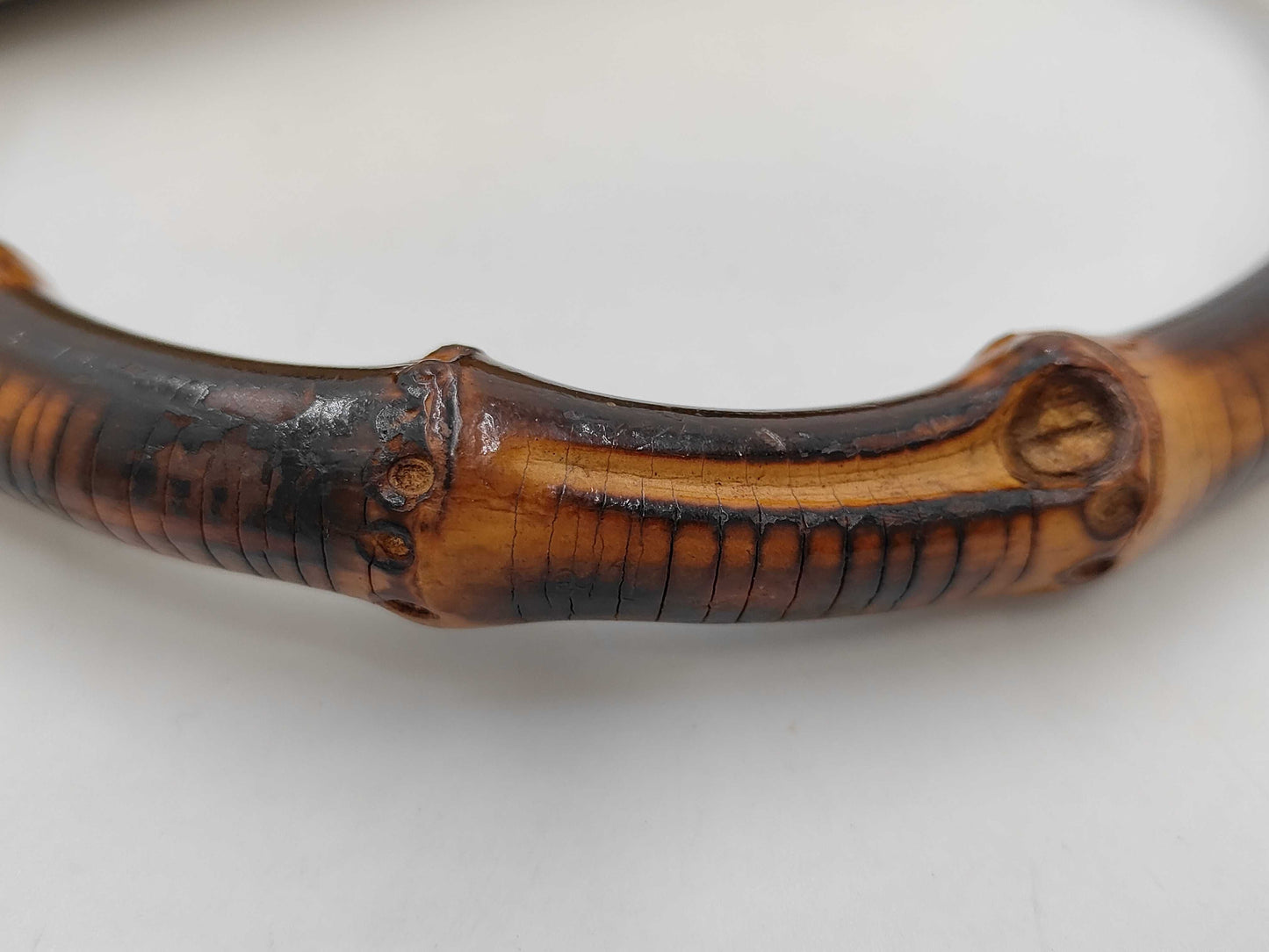 GUCCI Turnlock Bamboo Handbag