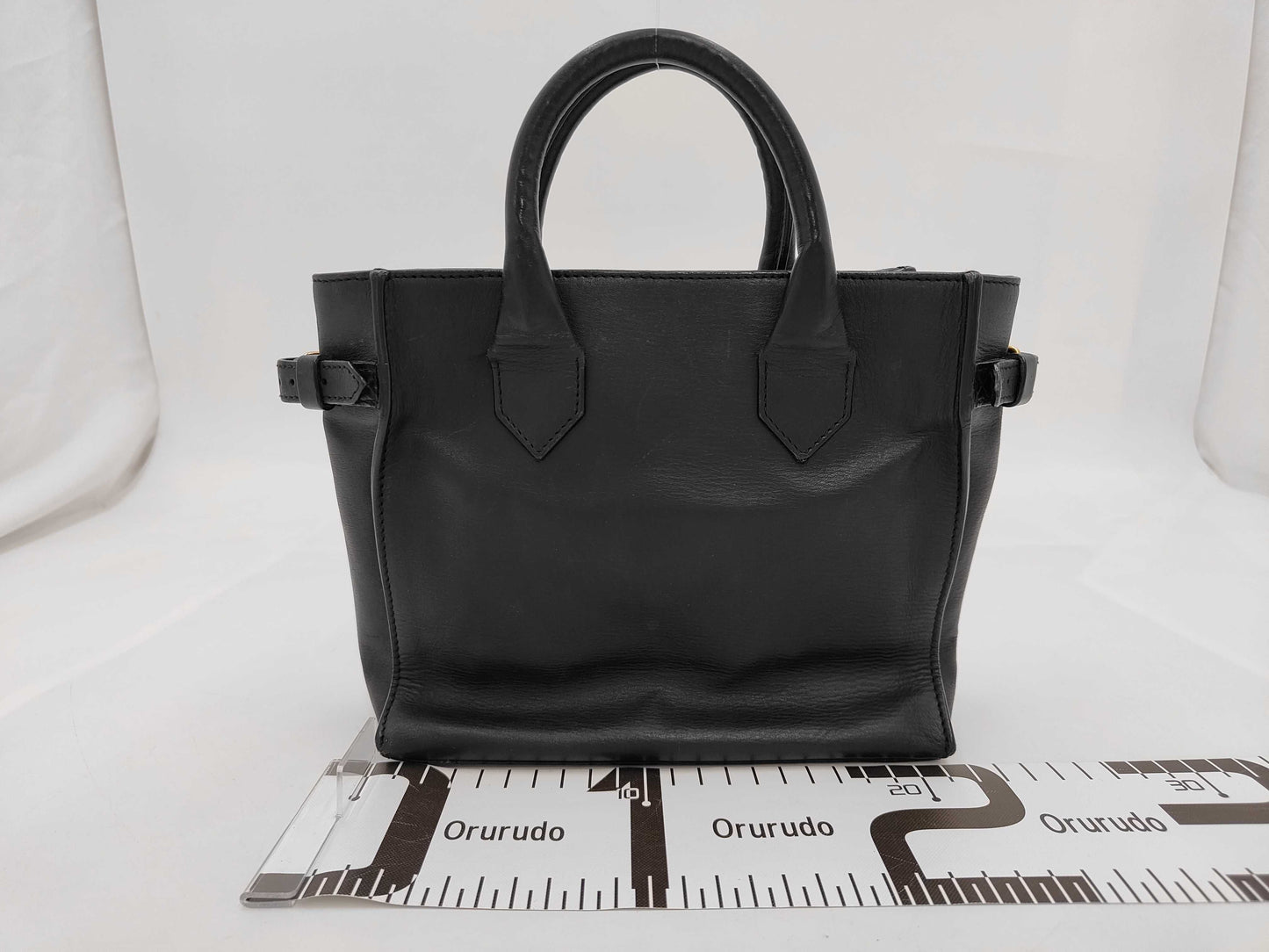 BALENCIAGA 319499 Padlock All Afternoon Handbag
