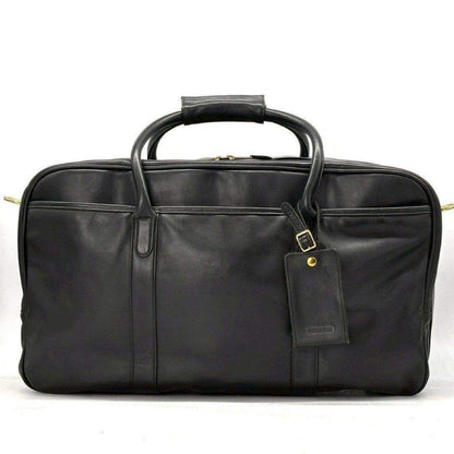 COACH Old Coach 2-Way Glove-Tanned Leather Large Capacity Double-Layer Boston Bag 000-4130 Made in USA