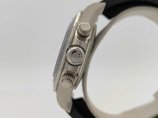 ROLEX 126519LN 41U681Q9 Bright Black x Steel Dial 18K Gold Men's Watch