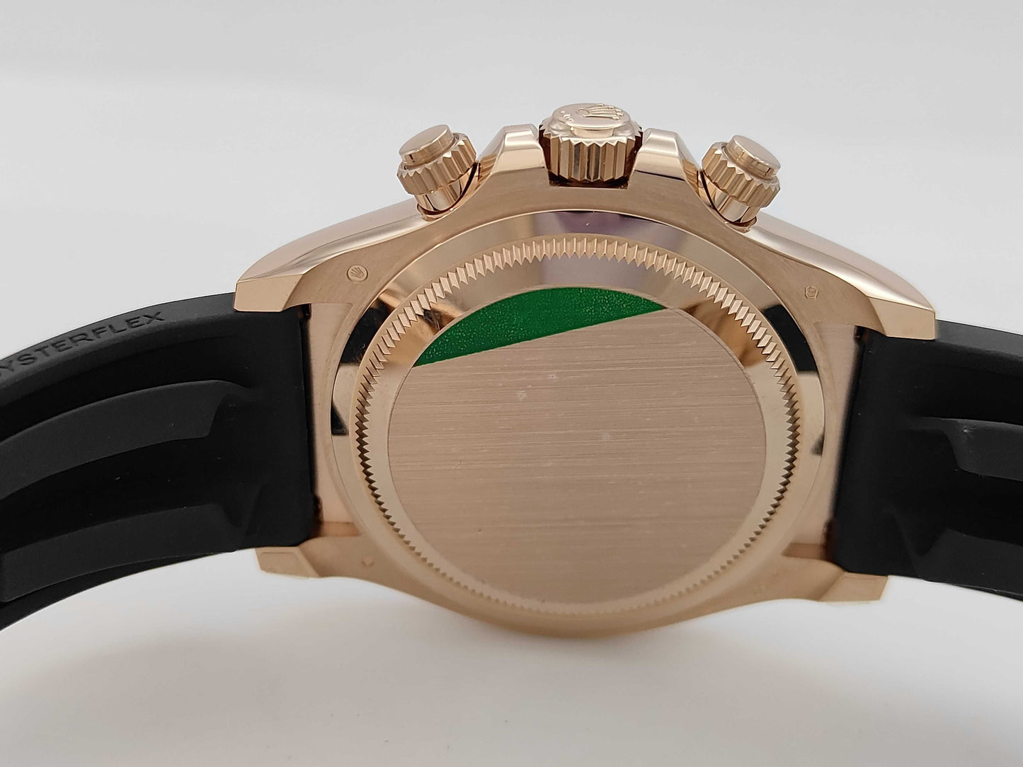 ROLEX 126515LN 9676M3Z6 Bright Black x Sanddust Dial 18K Gold Men's Watch