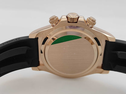 ROLEX 126515LN 9676M3Z6 Bright Black x Sanddust Dial 18K Gold Men's Watch