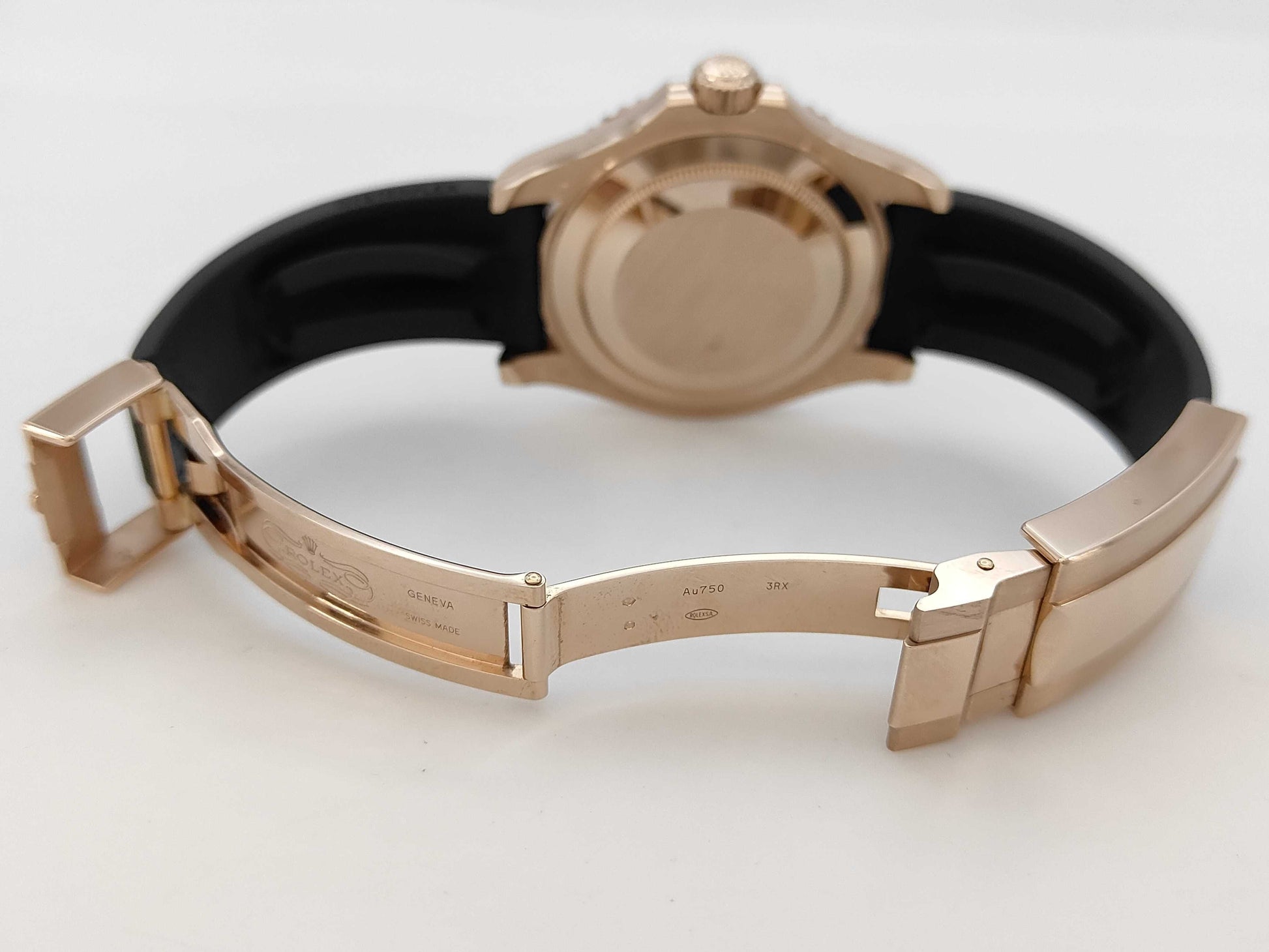 ROLEX 126655 272Y24Z7 Intense Black K18 Men's Watch