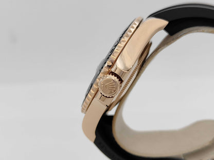 ROLEX 126655 272Y24Z7 Intense Black K18 Men's Watch