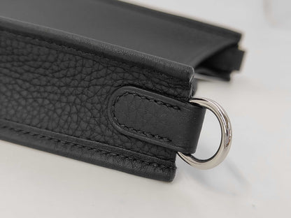 HERMES Evelyn TPM Noir Taurillon Shoulder Bag