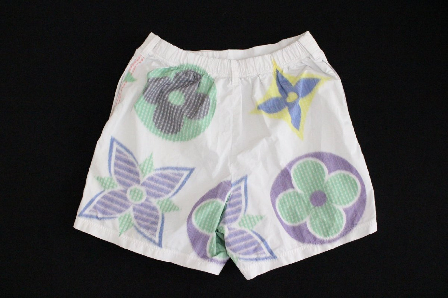 LOUIS VUITTON Virgil Abloh Monogram Hawaiian Shorts Men's Size 42