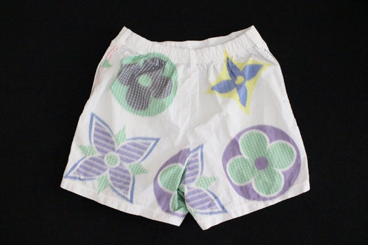 LOUIS VUITTON Virgil Abloh Monogram Hawaiian Shorts Men's Size 42