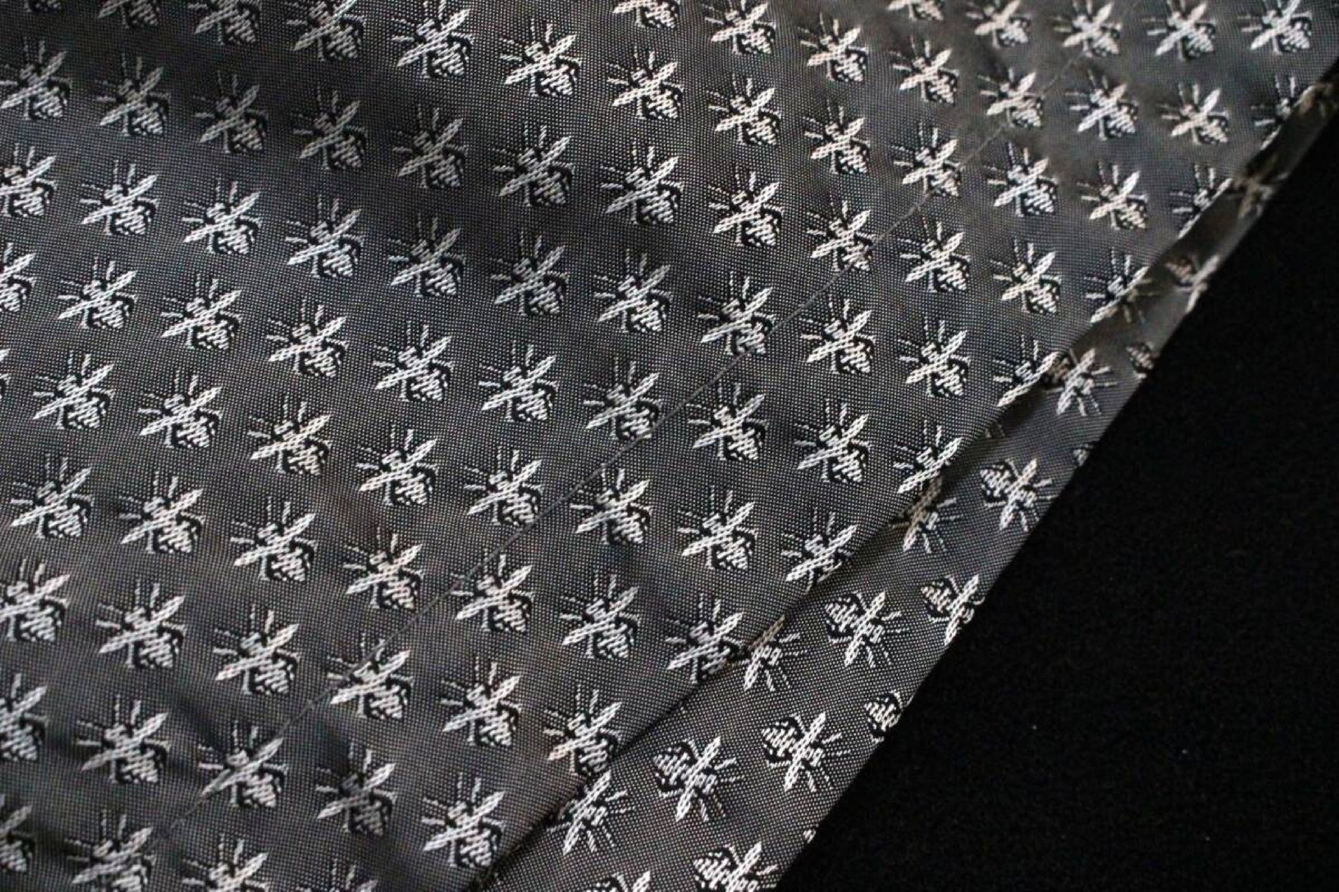 Dior Homme All-Over Bee Logo Nylon Shorts Men's Size 48