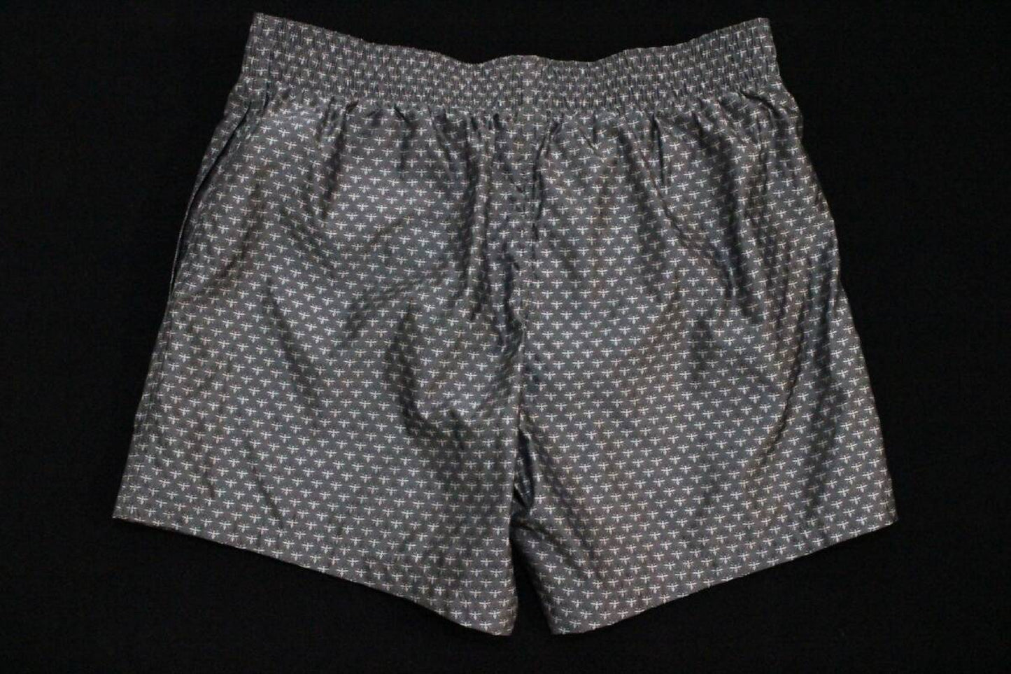 Dior Homme All-Over Bee Logo Nylon Shorts Men's Size 48