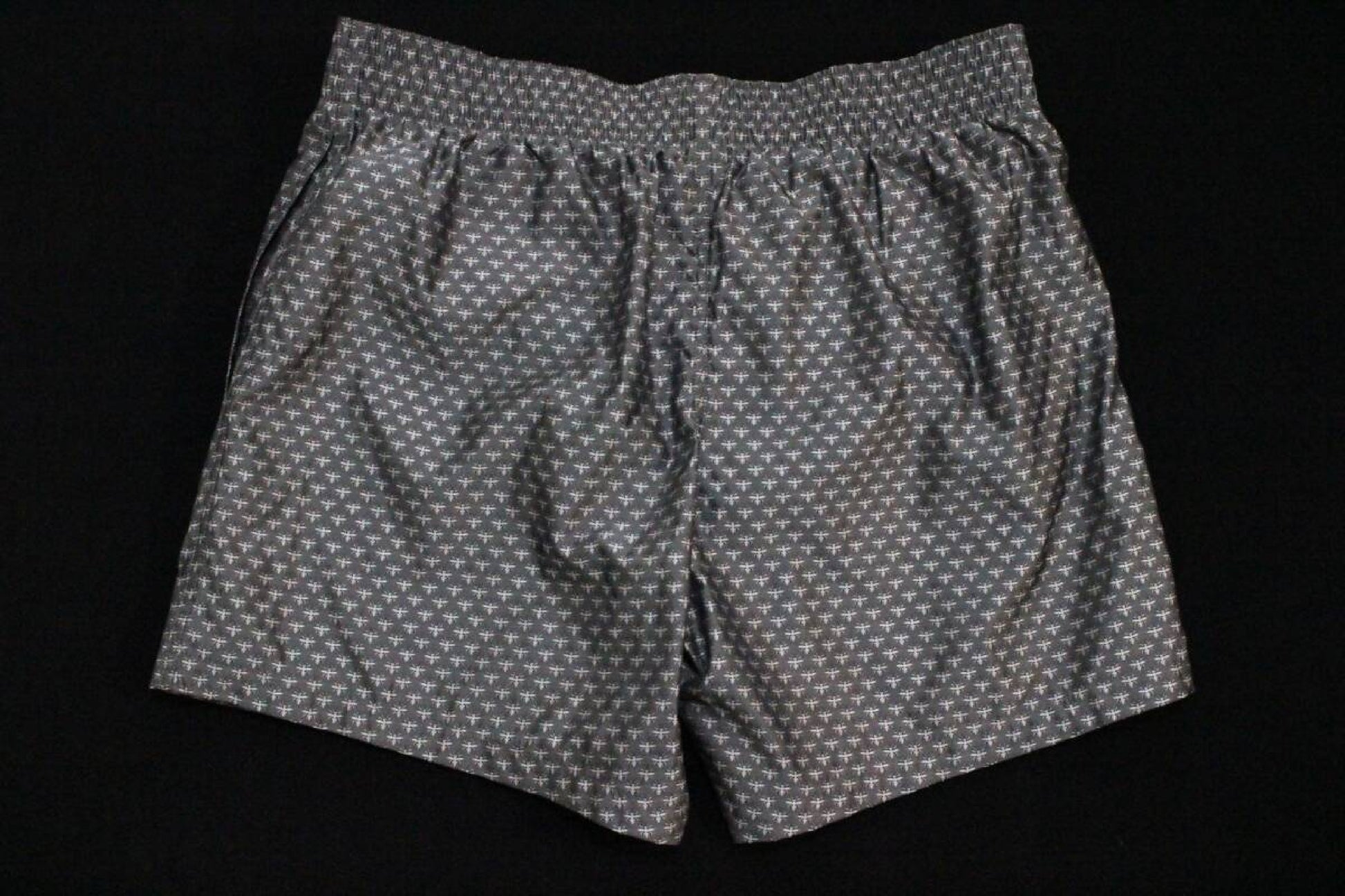 Dior Homme All-Over Bee Logo Nylon Shorts Men's Size 48