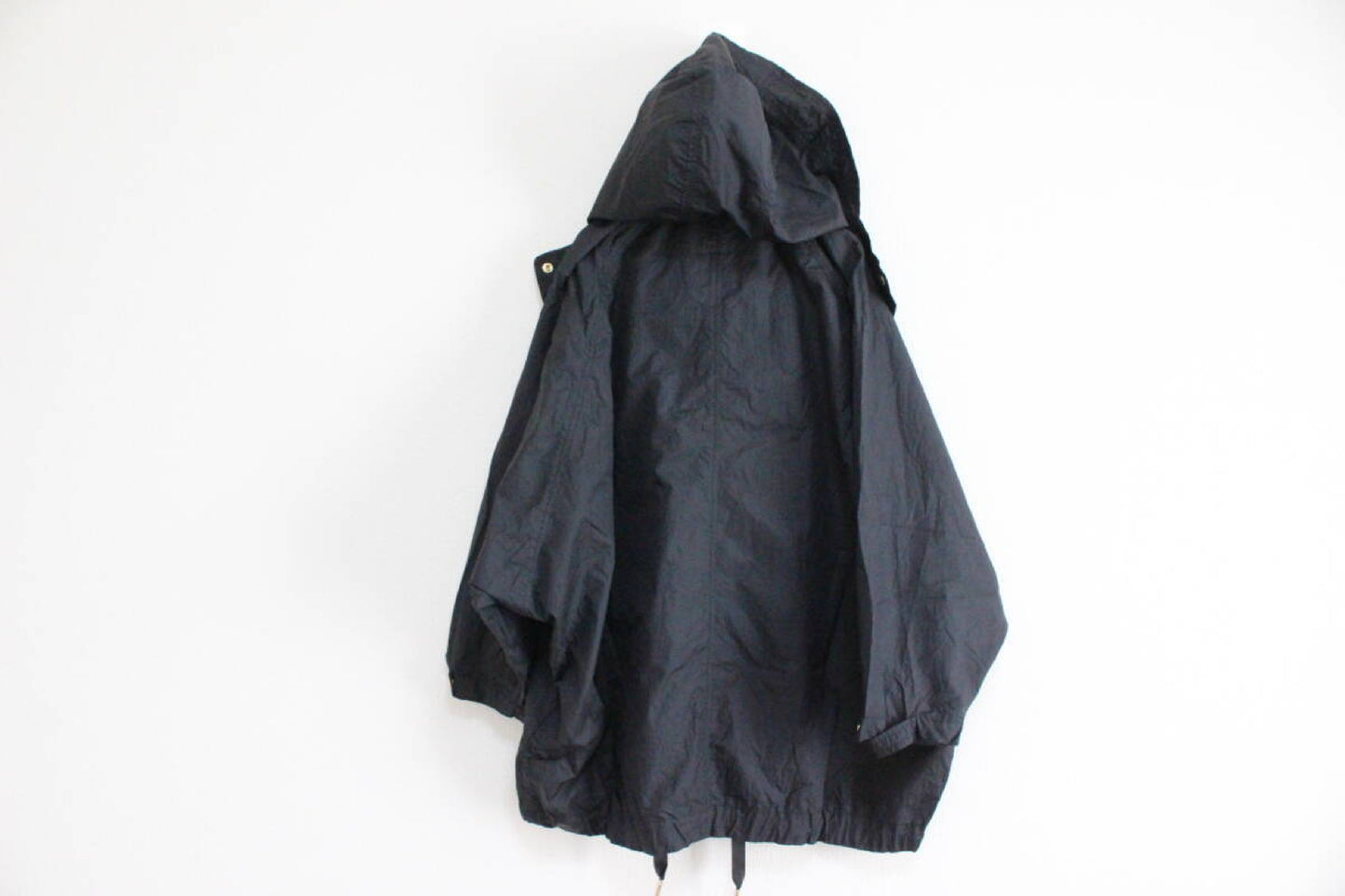 New Tag WOOLRICH Anorak Mountain Parka Black Women's Small Coat