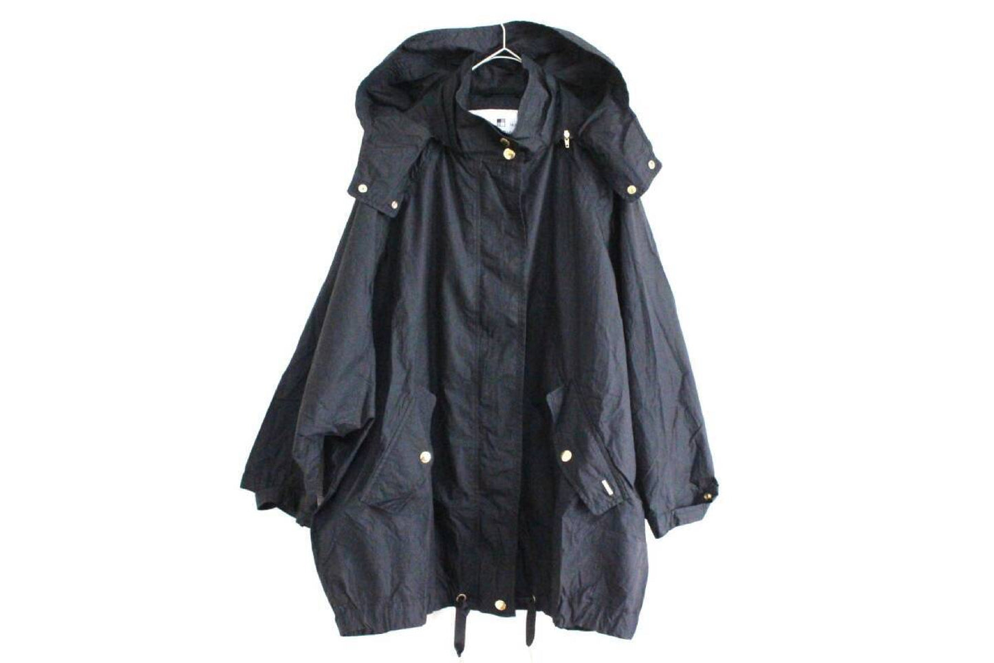 New Tag WOOLRICH Anorak Mountain Parka Black Women's Small Coat