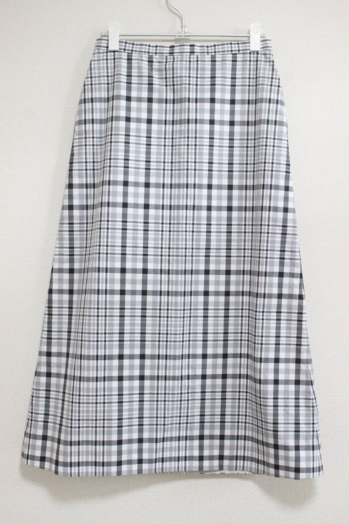 DRAWER 22SS Check Pattern Long Skirt 6524-299-1721 Skirt