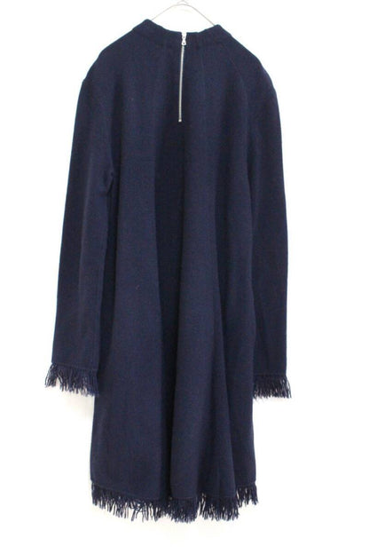 Drawer 24AW Fringe Knit Dress F872 Excellent Condition Drawer Fringe Knit Dress 6526-299-0872 Women's Dress