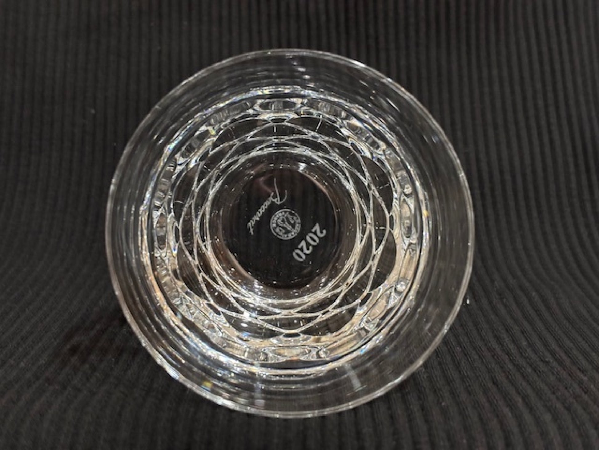 Baccarat Crystal Rocks Glass 2020 Limited Edition Glass