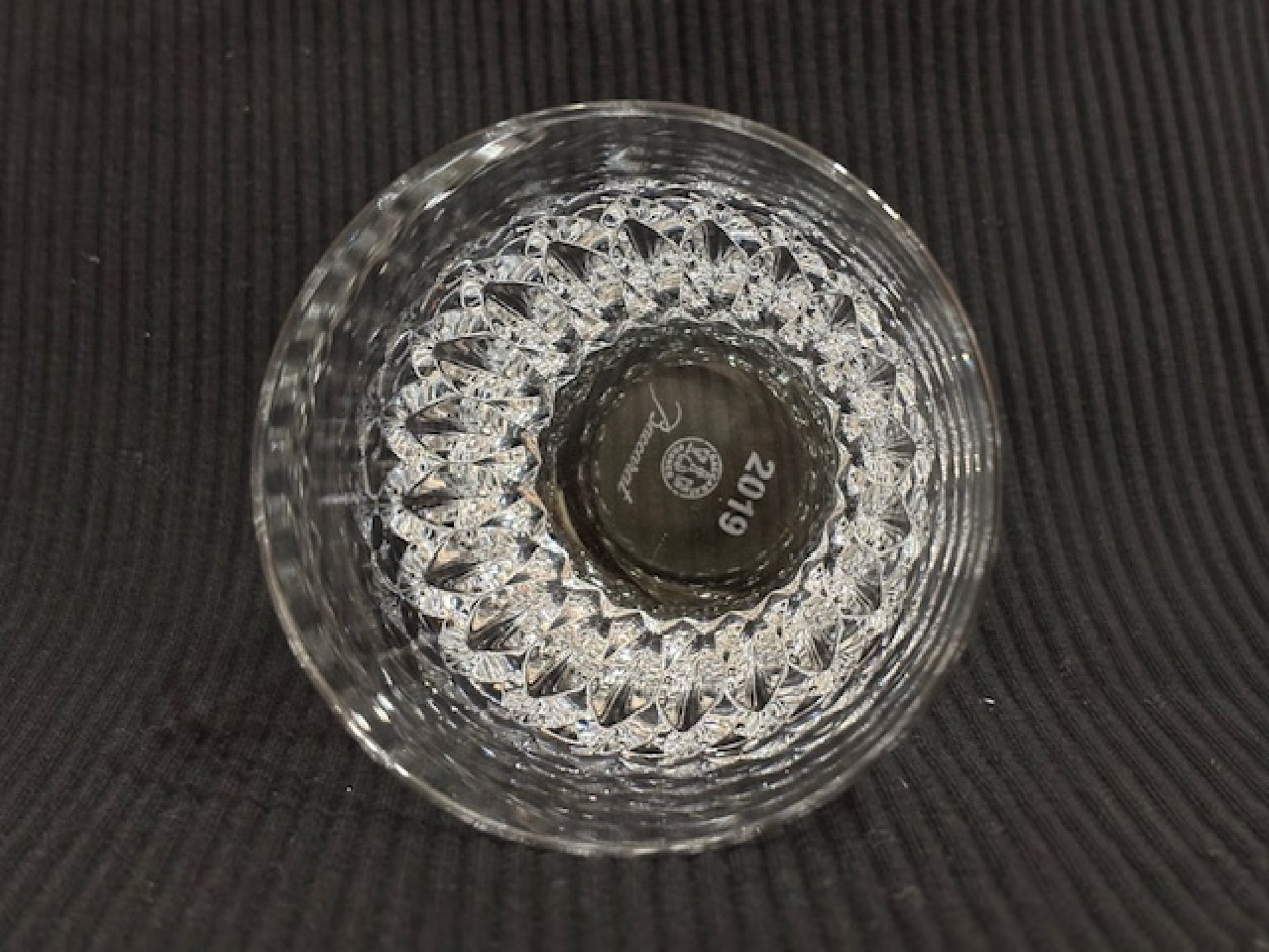 Baccarat Crystal Rocks Glass 2019 Limited Edition Glass