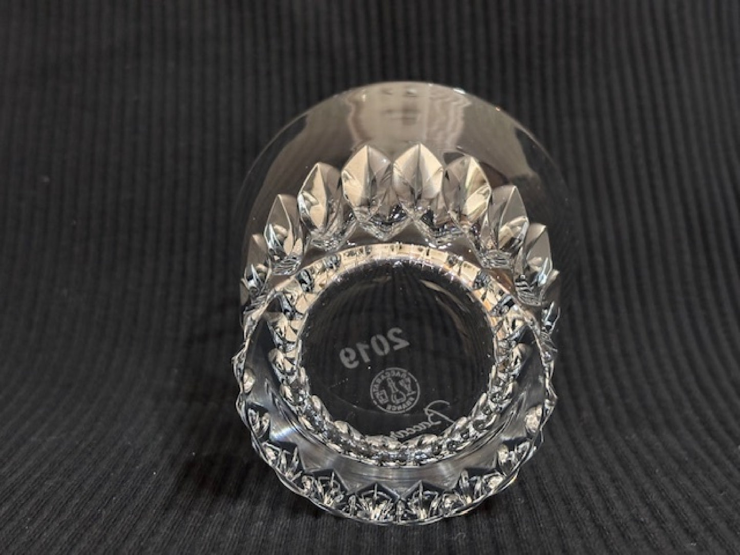 Baccarat Crystal Rocks Glass 2019 Limited Edition Glass