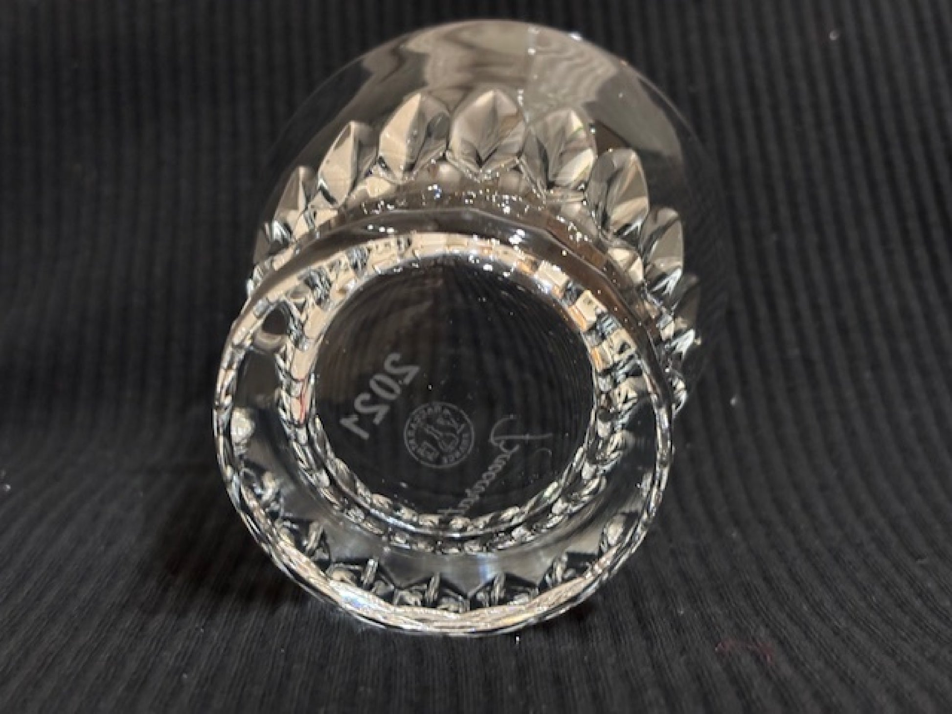 Baccarat Crystal Rocks Glass 2021 Limited Edition Glass