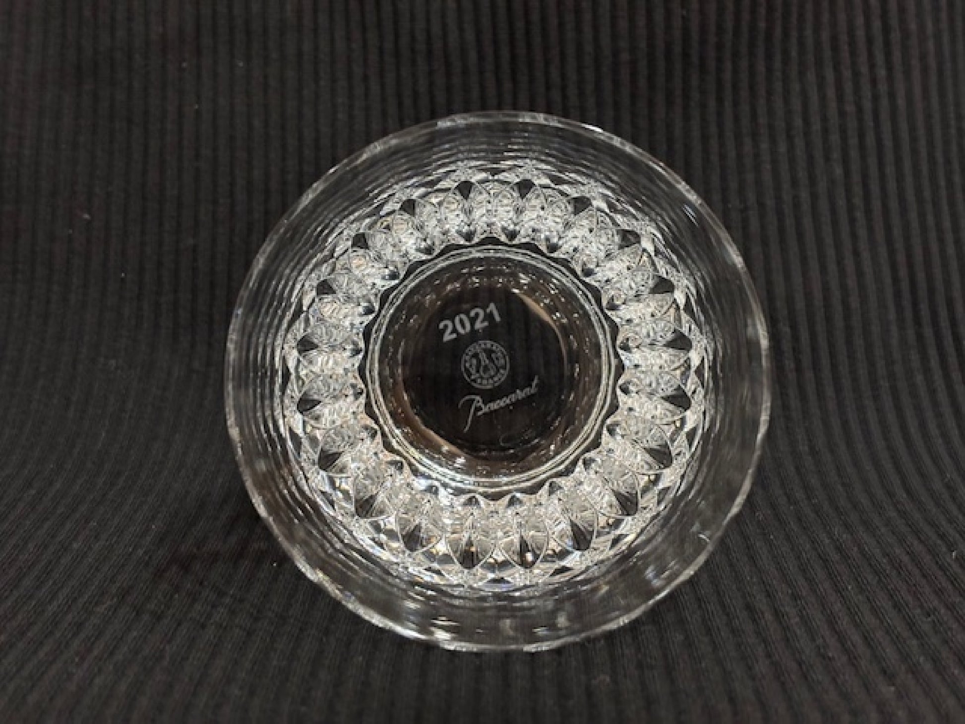 Baccarat Crystal Rocks Glass 2021 Limited Edition Glass