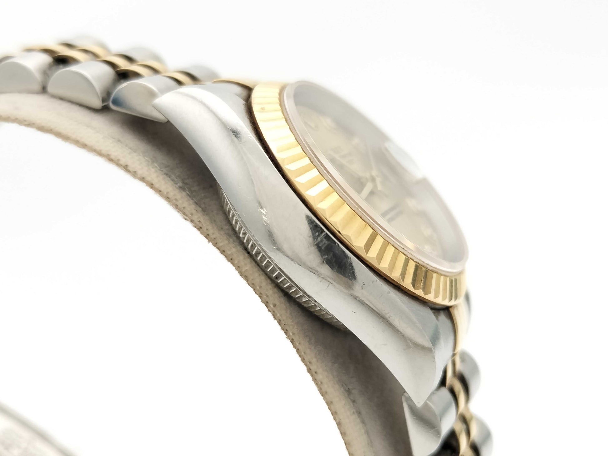 ROLEX 69173G T383858 Champagne Dial Jubilee Bracelet Women's Watch