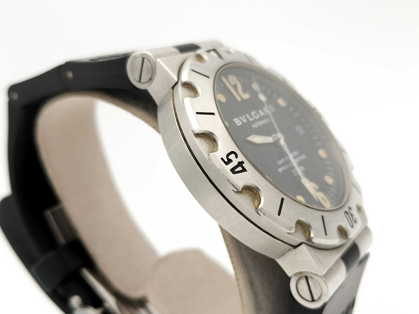 BVLGARI Diagono Scuba SD38S D11888 Automatic Men's Watch