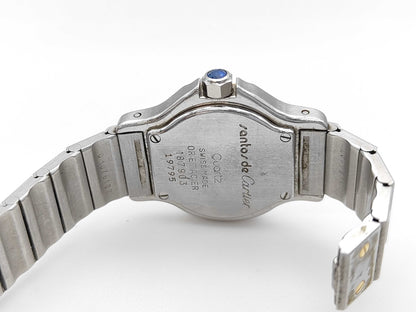 Cartier Santos Octagon SM W2001683 187903 19795 Quartz Women's Watch