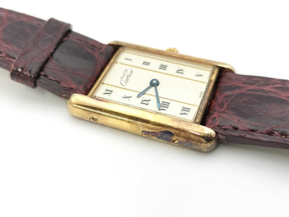 Cartier Must Tank 590005 23532 Quartz Women's Watch