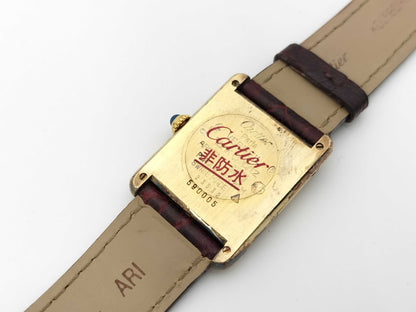 Cartier Must Tank 590005 23532 Quartz Women's Watch