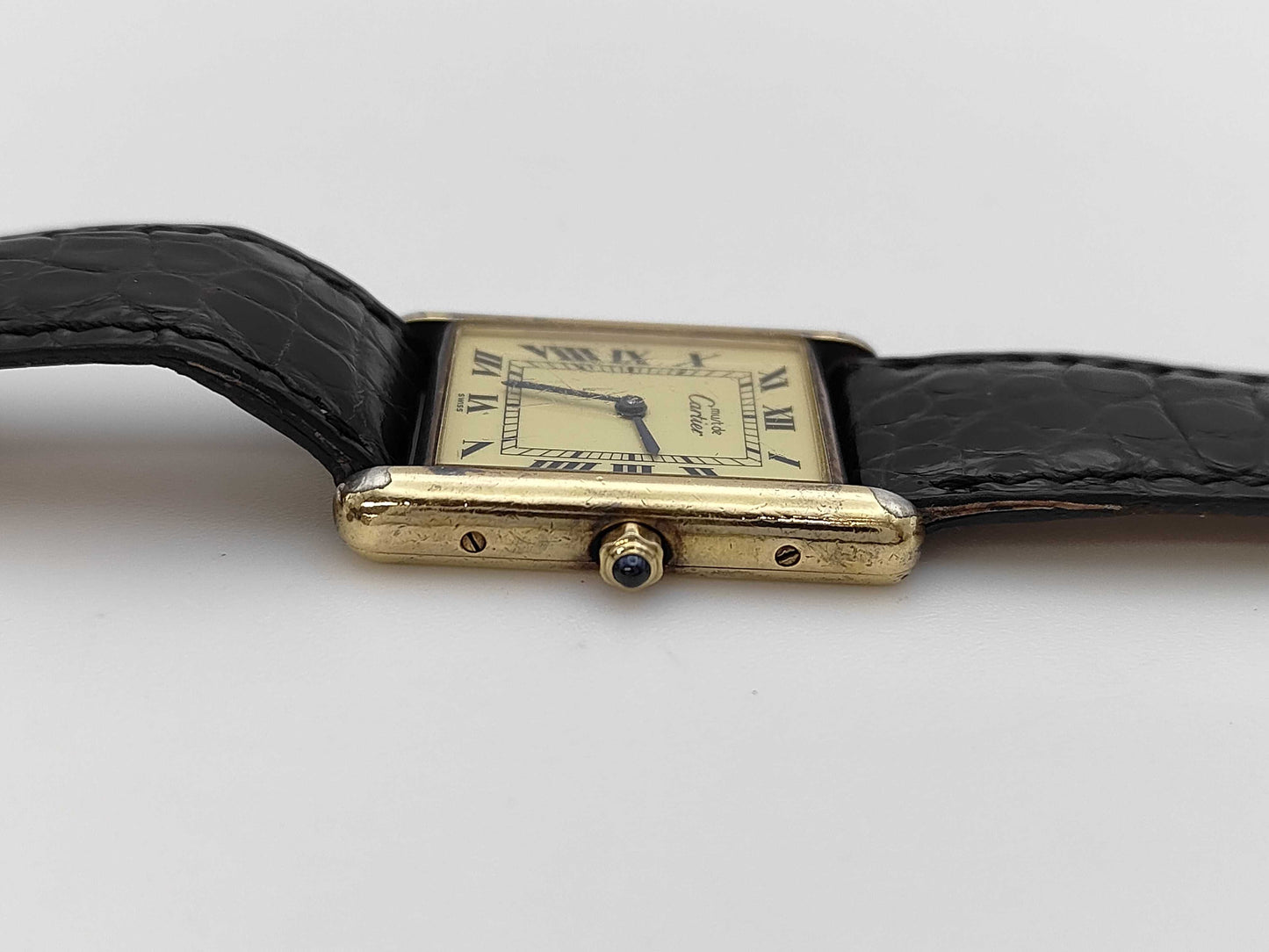 Cartier Must Tank 881008 24217 Quartz Women's Watch