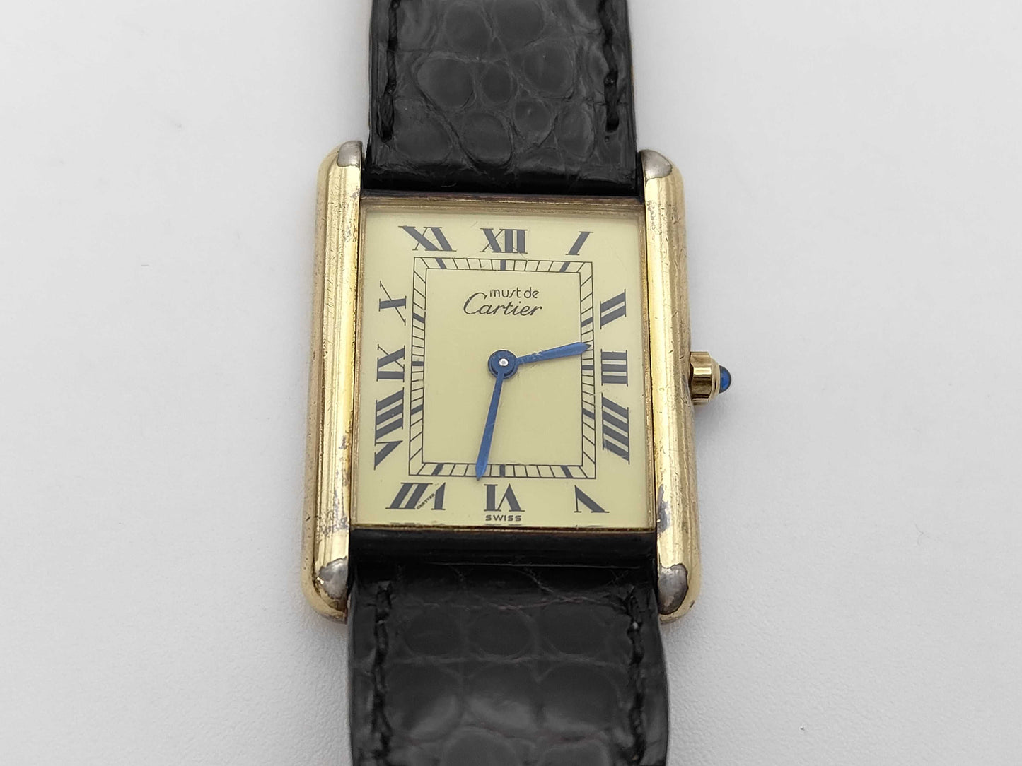 Cartier Must Tank 881008 24217 Quartz Women's Watch