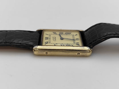 Cartier Must Tank 881008 24217 Quartz Women's Watch