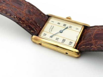Cartier Must Tank LM 1615 CC193424 Quartz Women's Watch