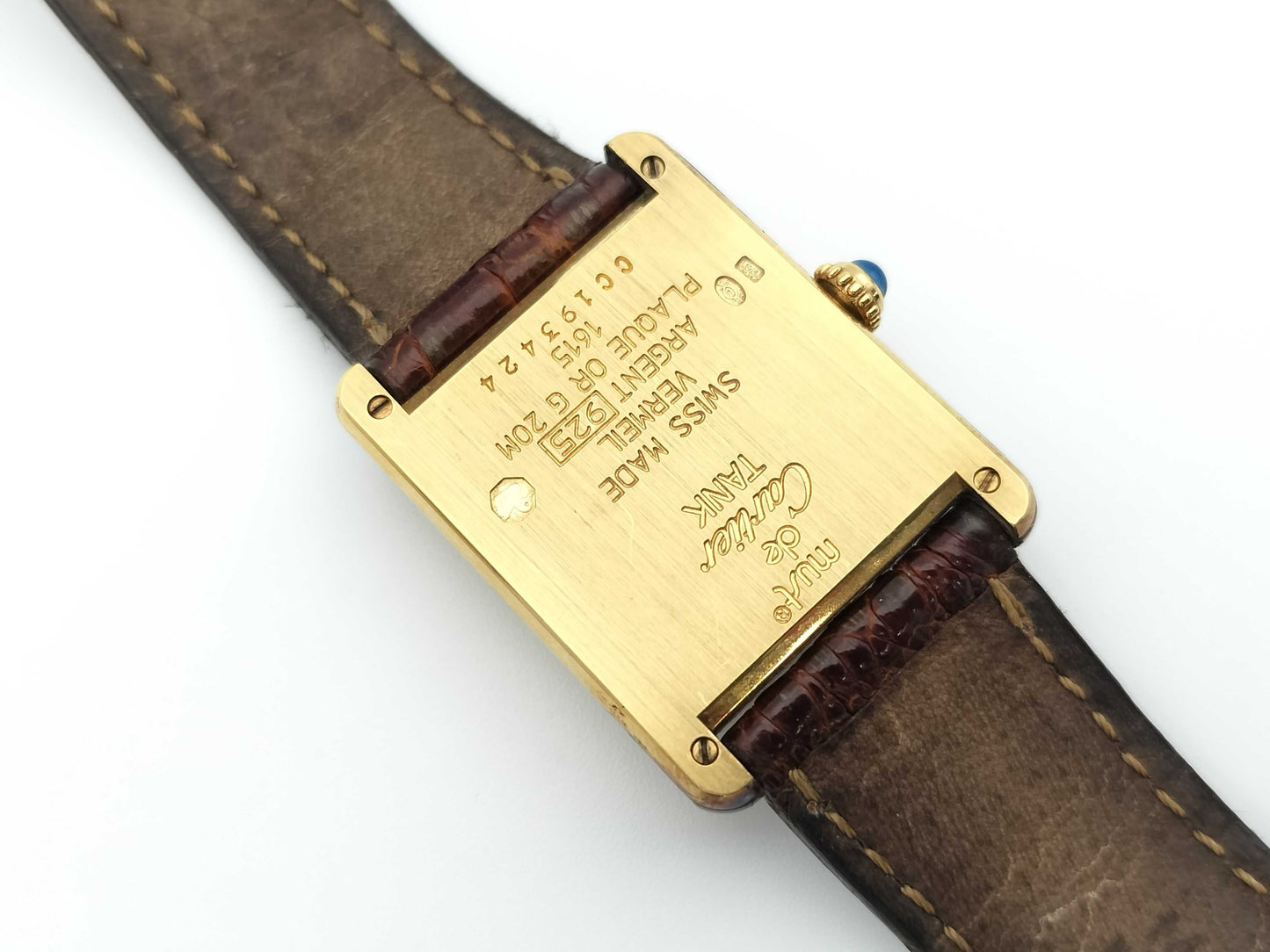 Cartier Must Tank LM 1615 CC193424 Quartz Women's Watch