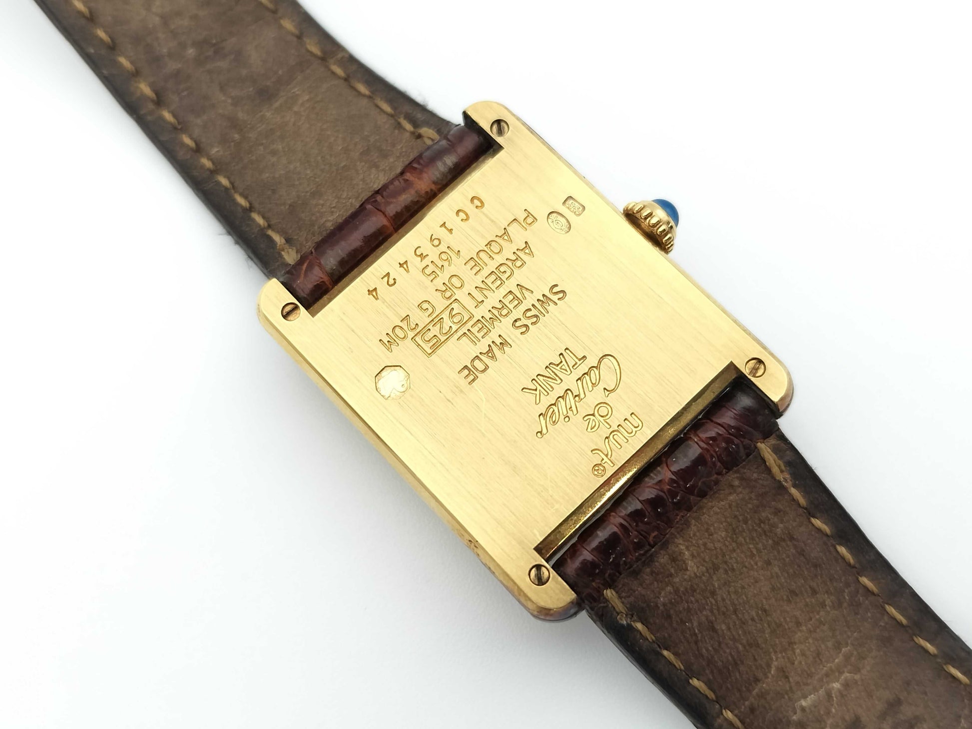 Cartier Must Tank LM 1615 CC193424 Quartz Women's Watch