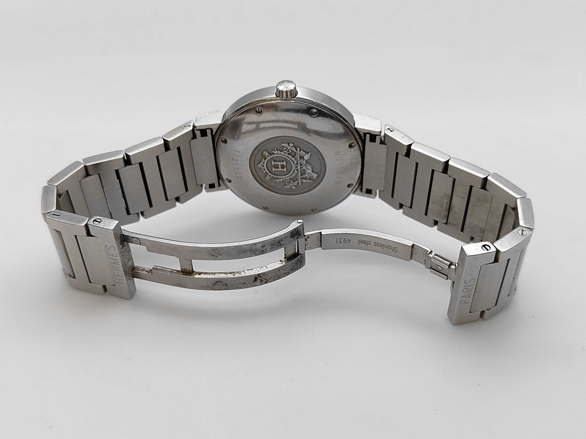 HERMES Nomade N01.710 1785502 Autoquartz Men's Watch