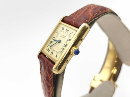 Cartier Must Tank 1613 CC616605 Quartz Women's Watch