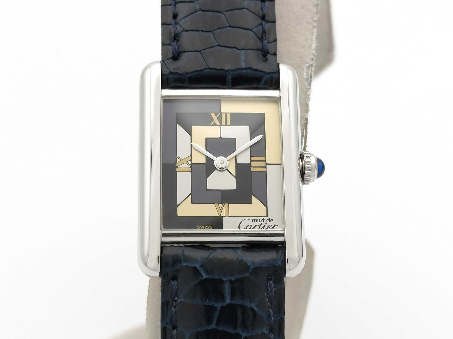 Cartier Must Tank SM Art Deco W1008195 1614CC10545 318/1000 Quartz Women's Watch